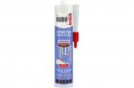 Герметик KUDO силиконовый универсальный, коричневый 