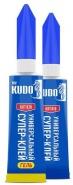 Клей и гель KUDO секундные 3гр