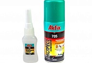 Клей Akfix 705 для экспресс склеивания с активатором 