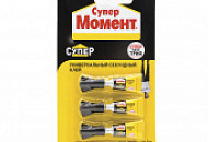 Клей СУПЕРМОМЕНТ мини-трио (1гр*3шт)