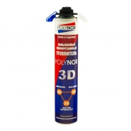 Новинка - POLYNOR 3D Утеплитель напыляемый полиуретановый, 890мл